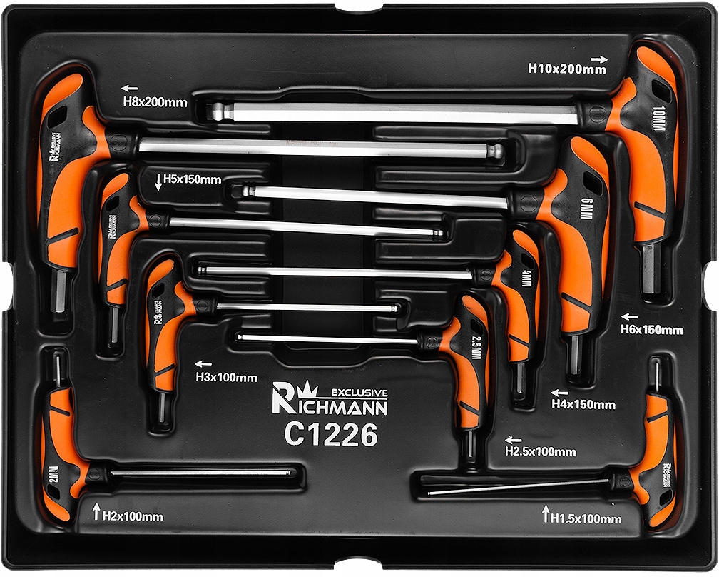 WKŁAD IMBUSY UCHYT T 9 ELEM. RICHMANN Marka Corona/Richmann