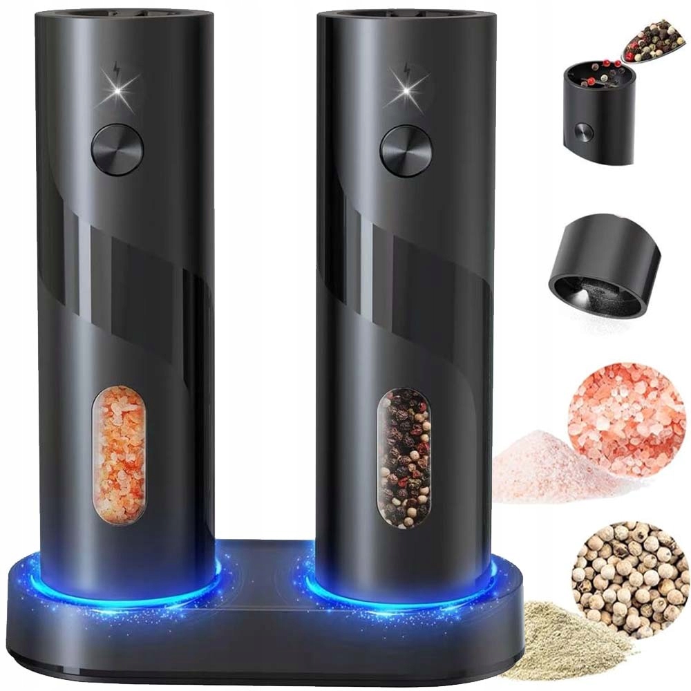 Elektrický Mlýnek Na Sůl A Pepř, Koření, Regulace Mletí, Sada X2