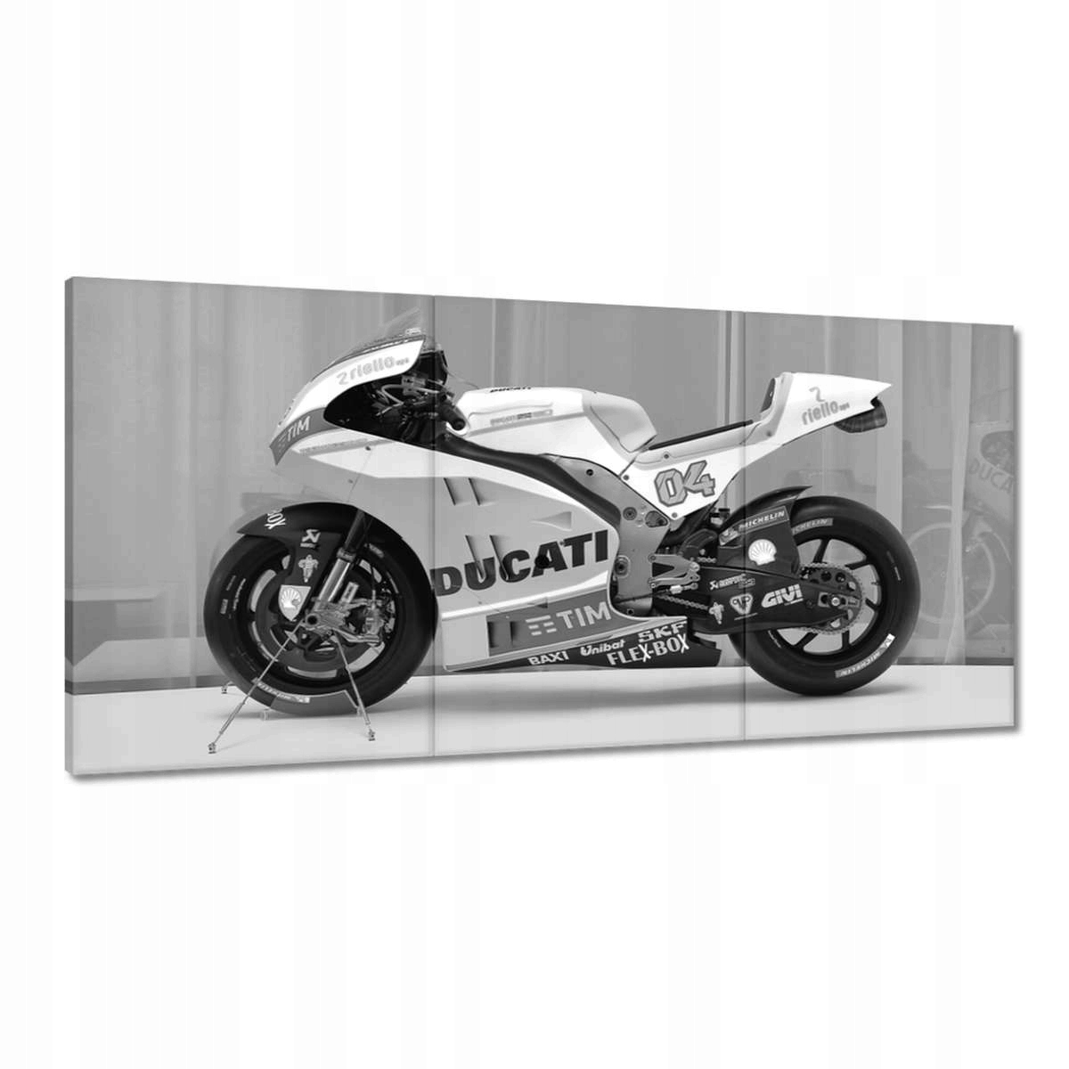 Obrazy 180x90 Závodný motocykel Ducati