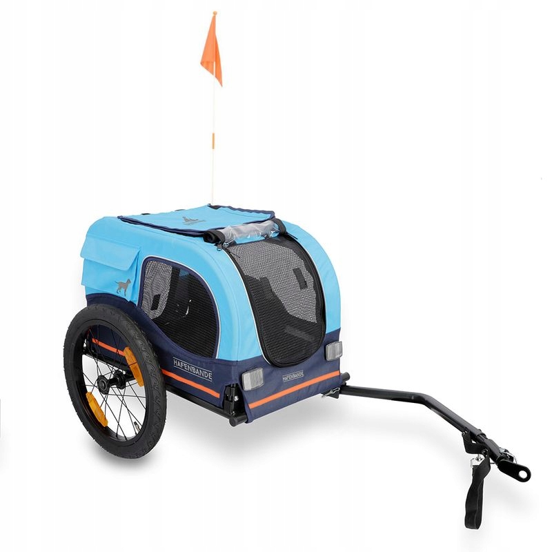 Hafenbande Přívěs na kolo Cabby S pro psa 116x52x61 cm, do 20 kg