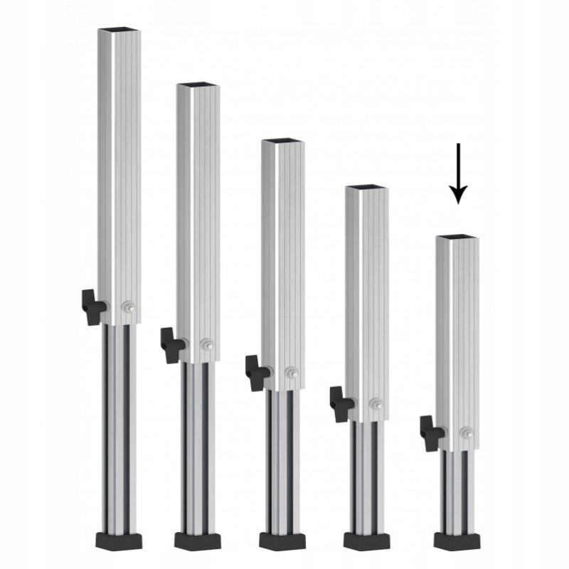 Noga teleskopowa Alustage TLE-04 pod podest Kod producenta TLE-04