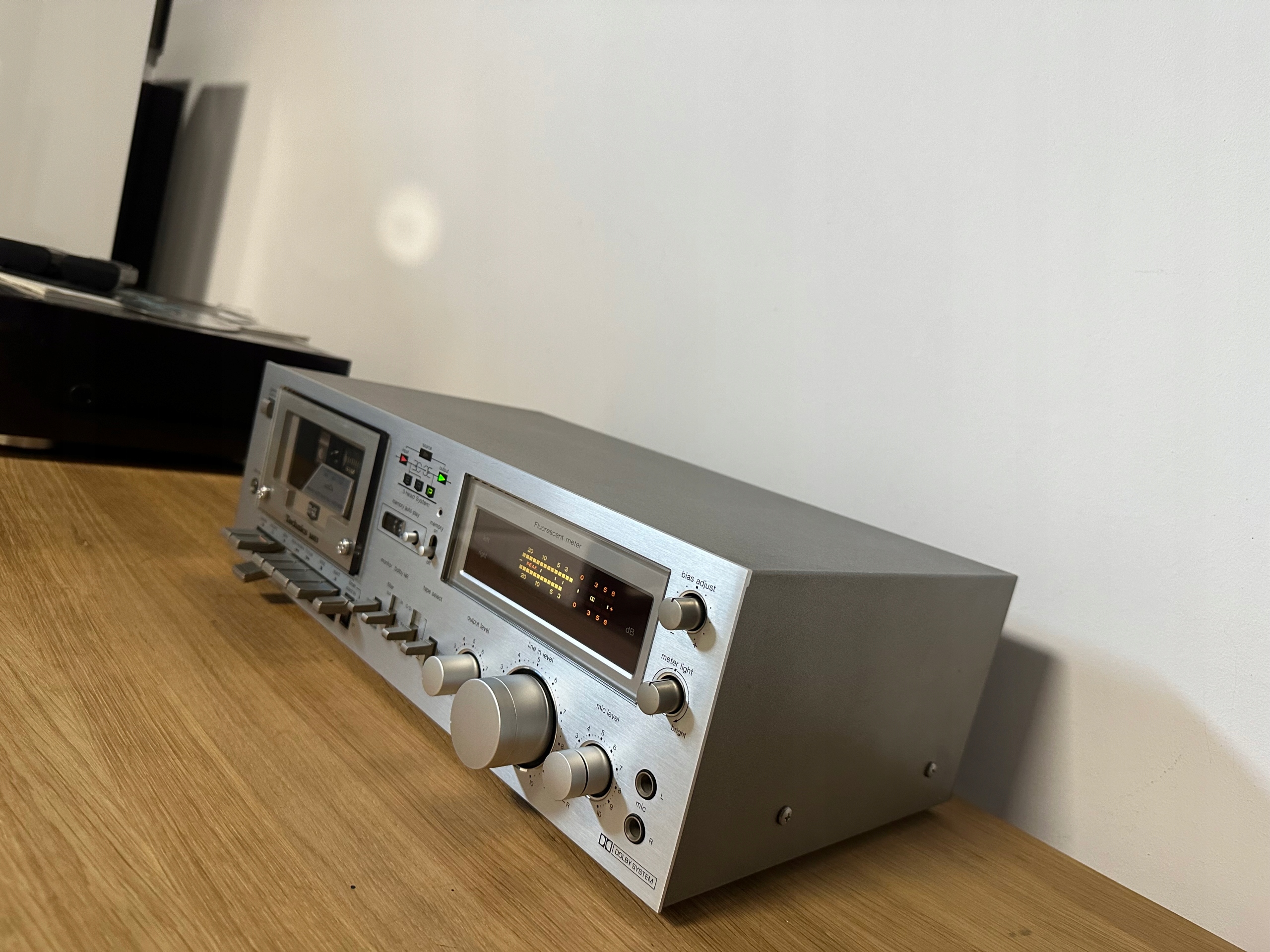 TECHNICS RS-M63 PIĘKNY UNIKATOWY MAGNETOFON DECK JEDNOKASTOWY TOP VINTAGE ! Model RS-M63