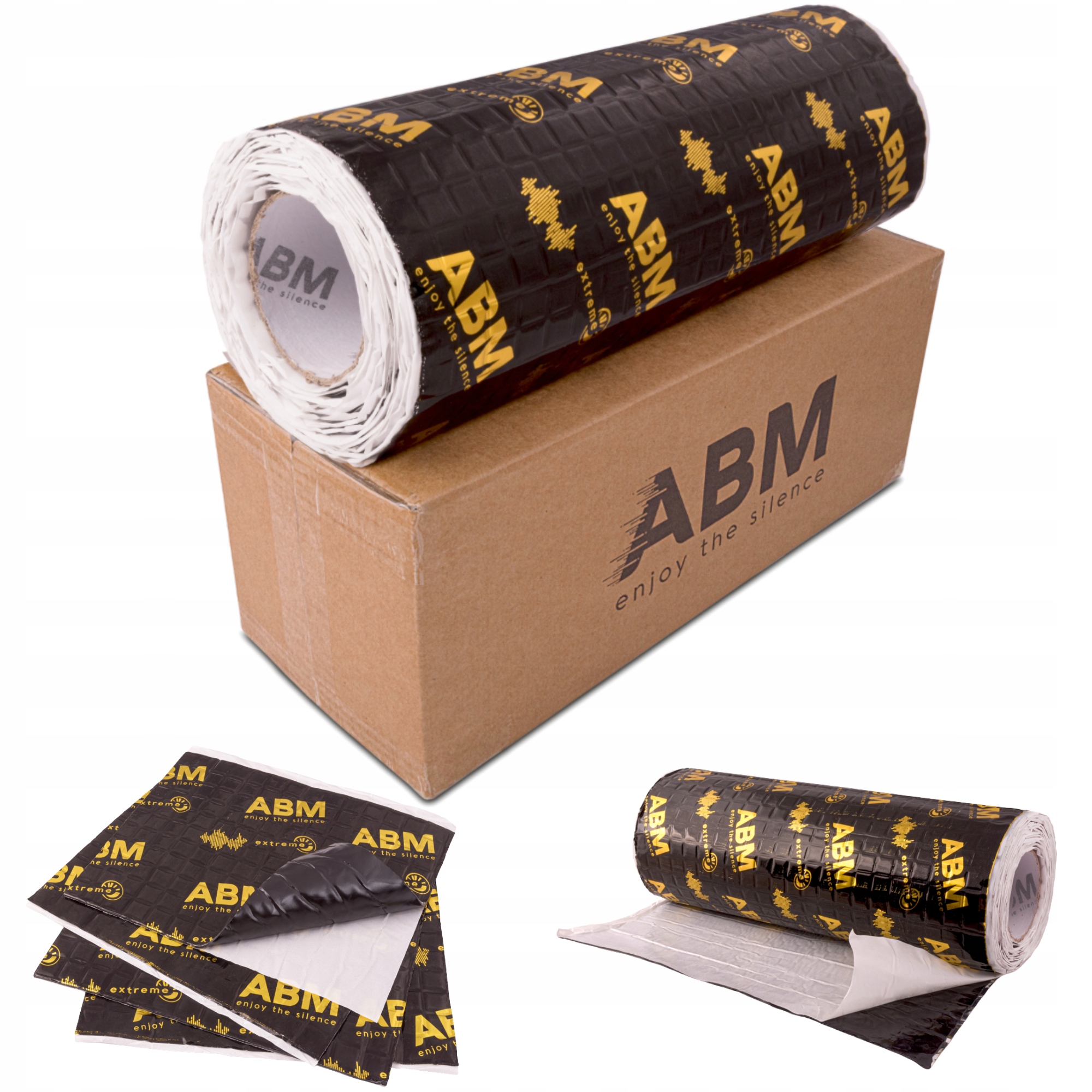 Mata Wygłuszająca Butyl Abm Extreme 2mm 40x500cm