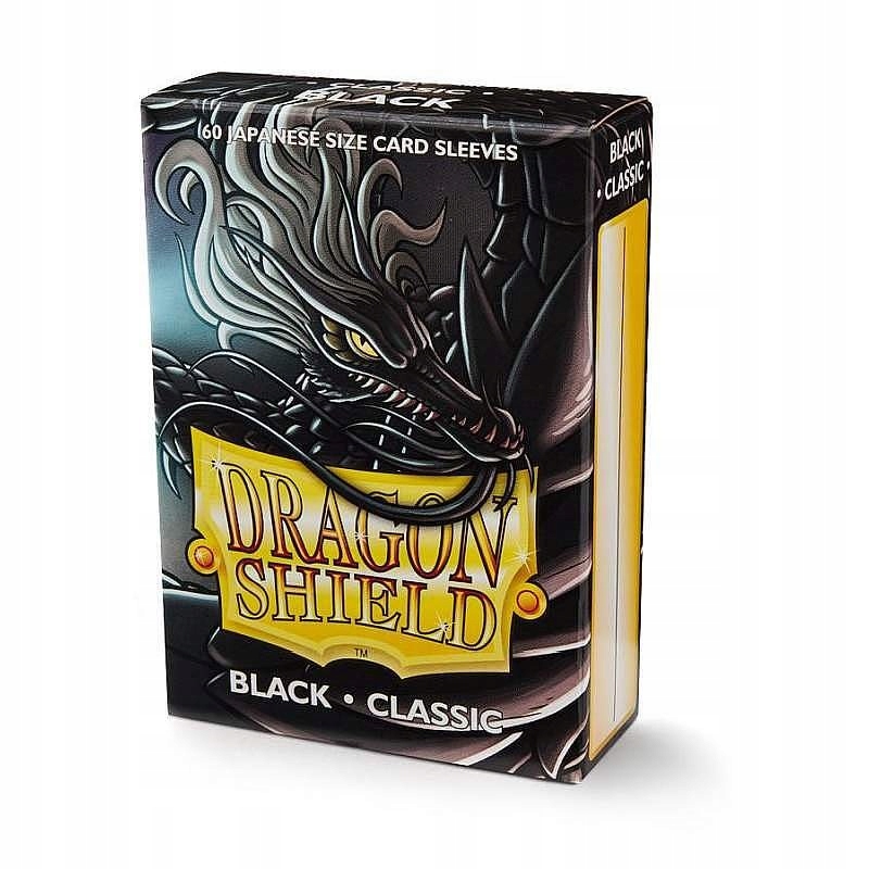 Protektory Dragon Shield Small Classic Czarne 60sz