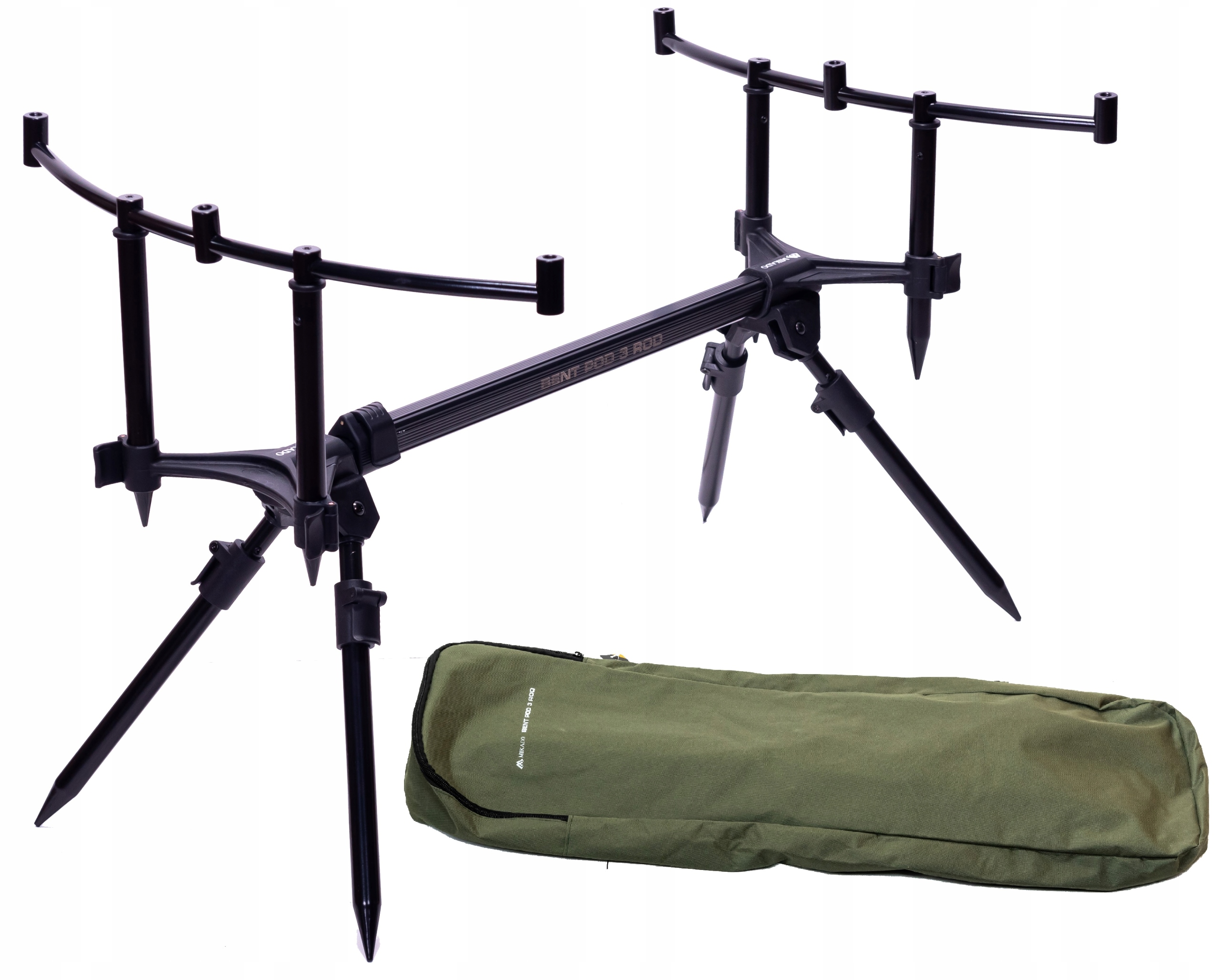 Rod Pod Bent Pod 3 Rod Mikado Stanowisko Karpiowe