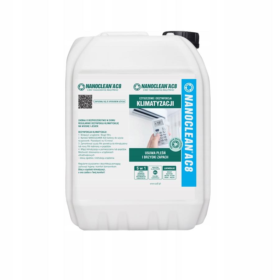 Levně NanoClean čisticí a dezinfekční přípravek na klimatizaci 5 l