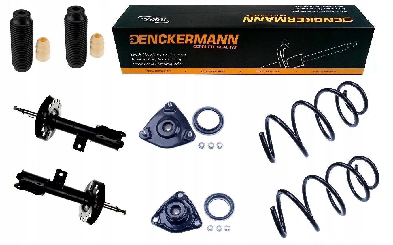 Tlumiče Pružiny Kia Ceed Ed 1.4 1.6 Benz 2009-2012 Přední Sada Verze Eu