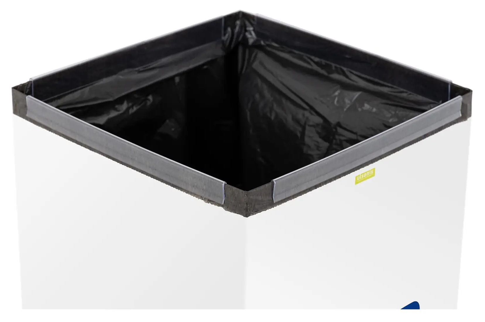 Kosz do segregacji śmieci 60 l wys. 44 cm biały Ulsonix ULX-GB4 N 10050443