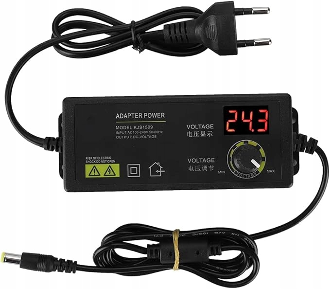 ZASILACZ UNIWERSALNY STABILIZOWANY REGULOWANY 3V-24V 2.5A 60W