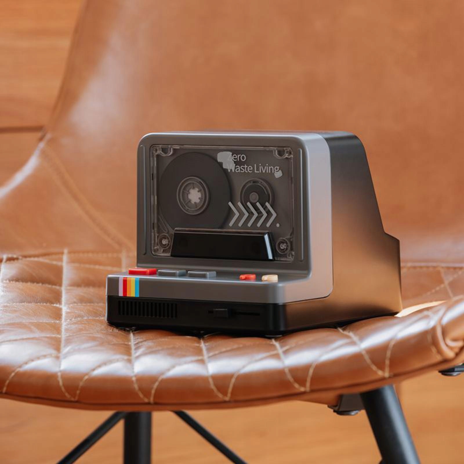 Bezprzewodowy głośnik Bluetooth 3 w 1 LED Lampka nocna Aromaterapia 10H Czarny Producent części Inny