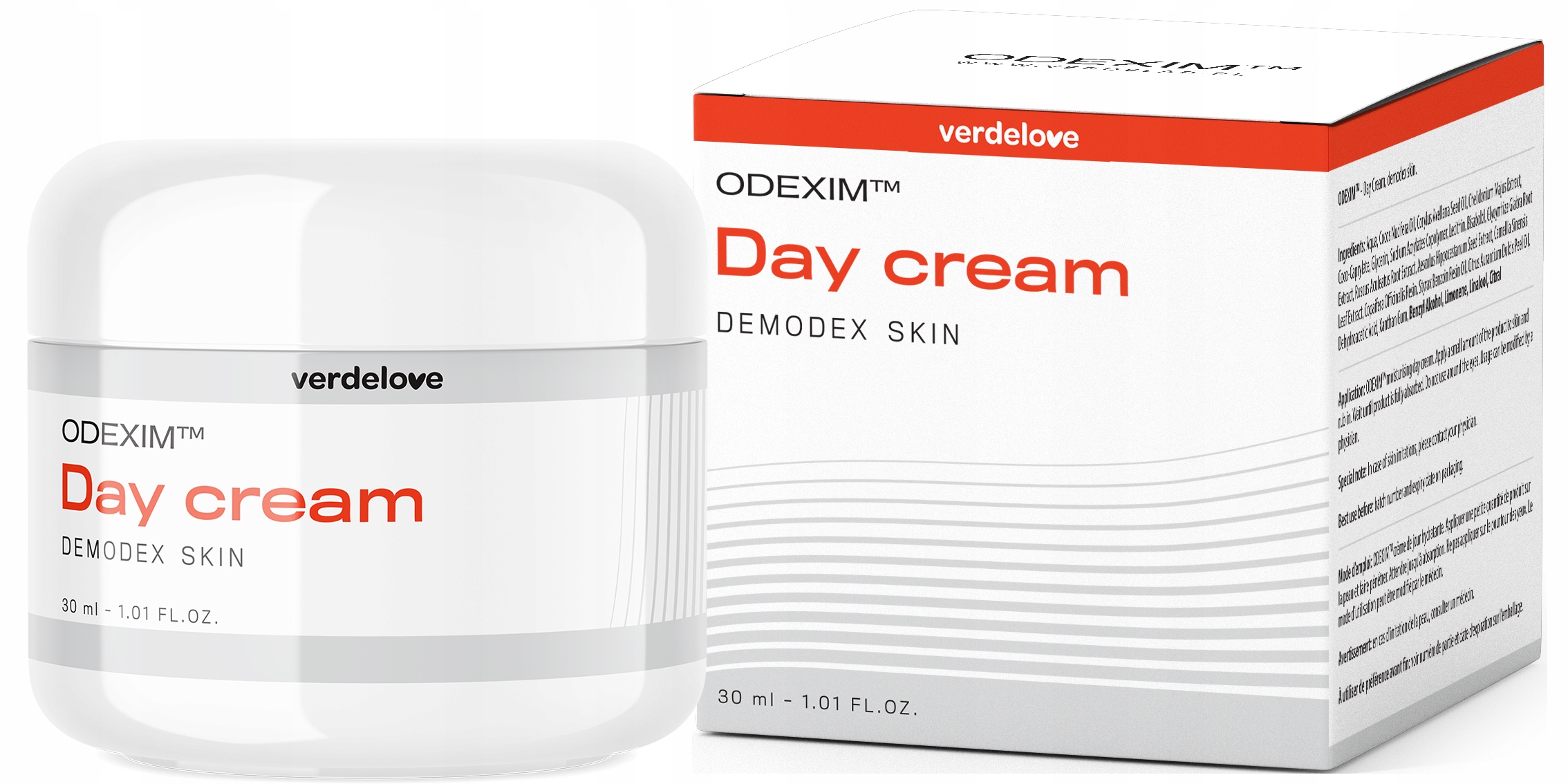 Krem Do Skóry Z Objawami Nużycy Na Dzień Odexim Day Cream 30 ml
