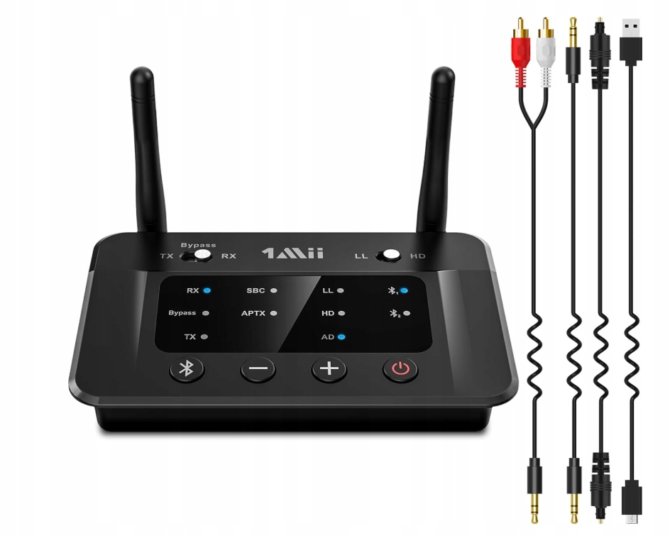 Digitálny Analógový Bluetooth Prevodník 1Mii B03 Diaľkový Dosah Prijímač