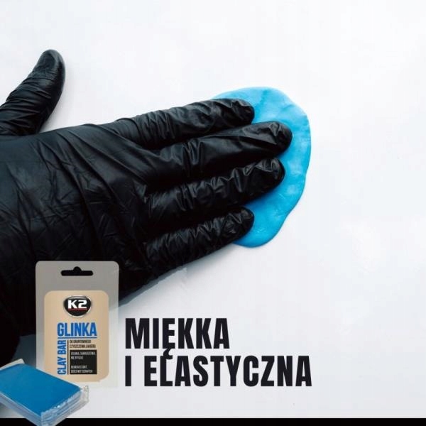 MIĘKKA GLINKA DO CZYSZCZENIA I MYCIA LAKIERU 60G Producent K2