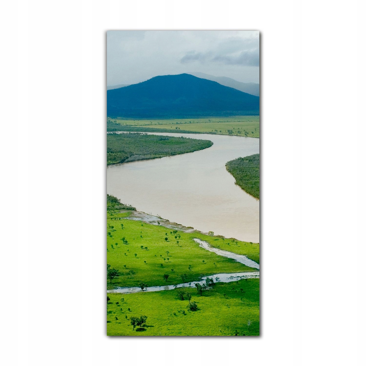 

Foto-obraz na szkle na ścianę 60x120 Zielone łąki