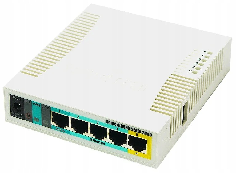 MikroTik RB951Ui-2HnD Router N300 5x Lan Usb Mimo