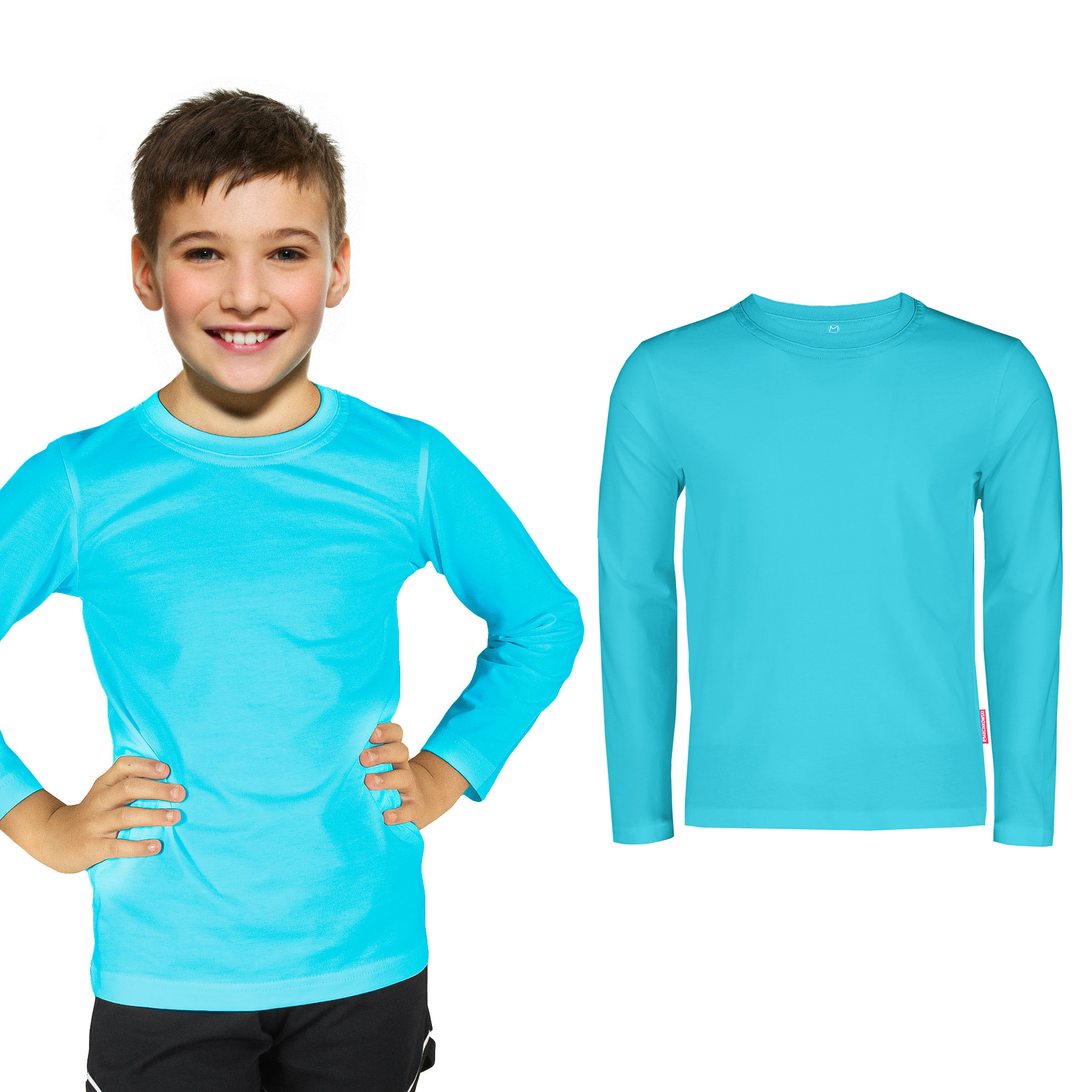 

Koszulka Bluzka Shirt Bawełny Gładki Luźna ROZ.98