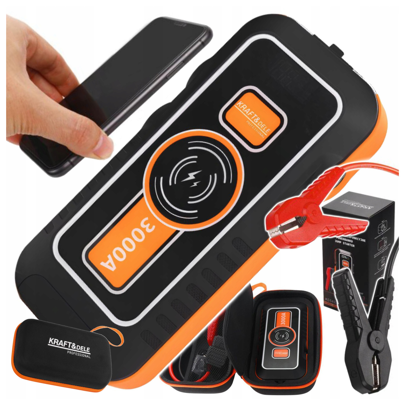 Powerbankové Multifunkčné Zariadenie Jump Starter 1200A Puzdro 16 000MAH