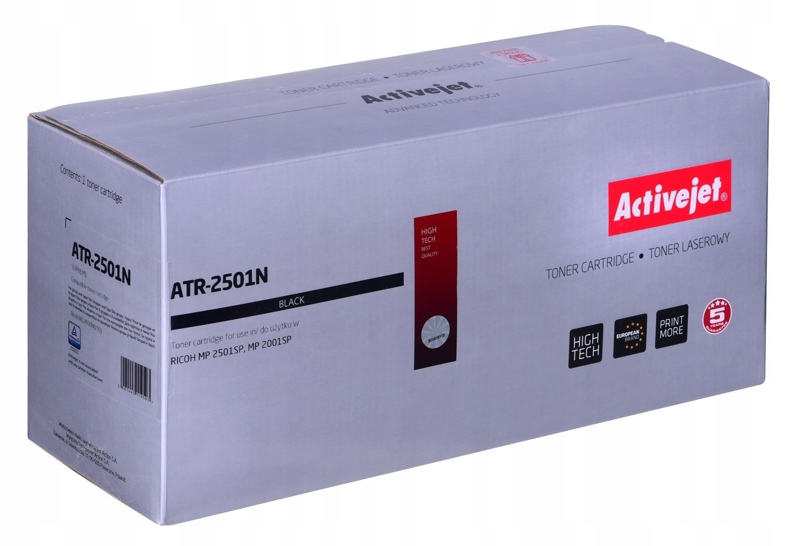 Activejet ATR-2501N Toner (zamiennik Ricoh 841769, 841991, 842009; Supreme;
