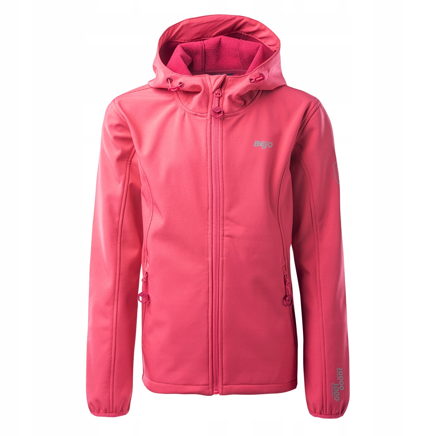 Softshell Dziecięcy Bejo Juvia Jrg Różowy Wodoodporny Kaptur Rozmiar 146