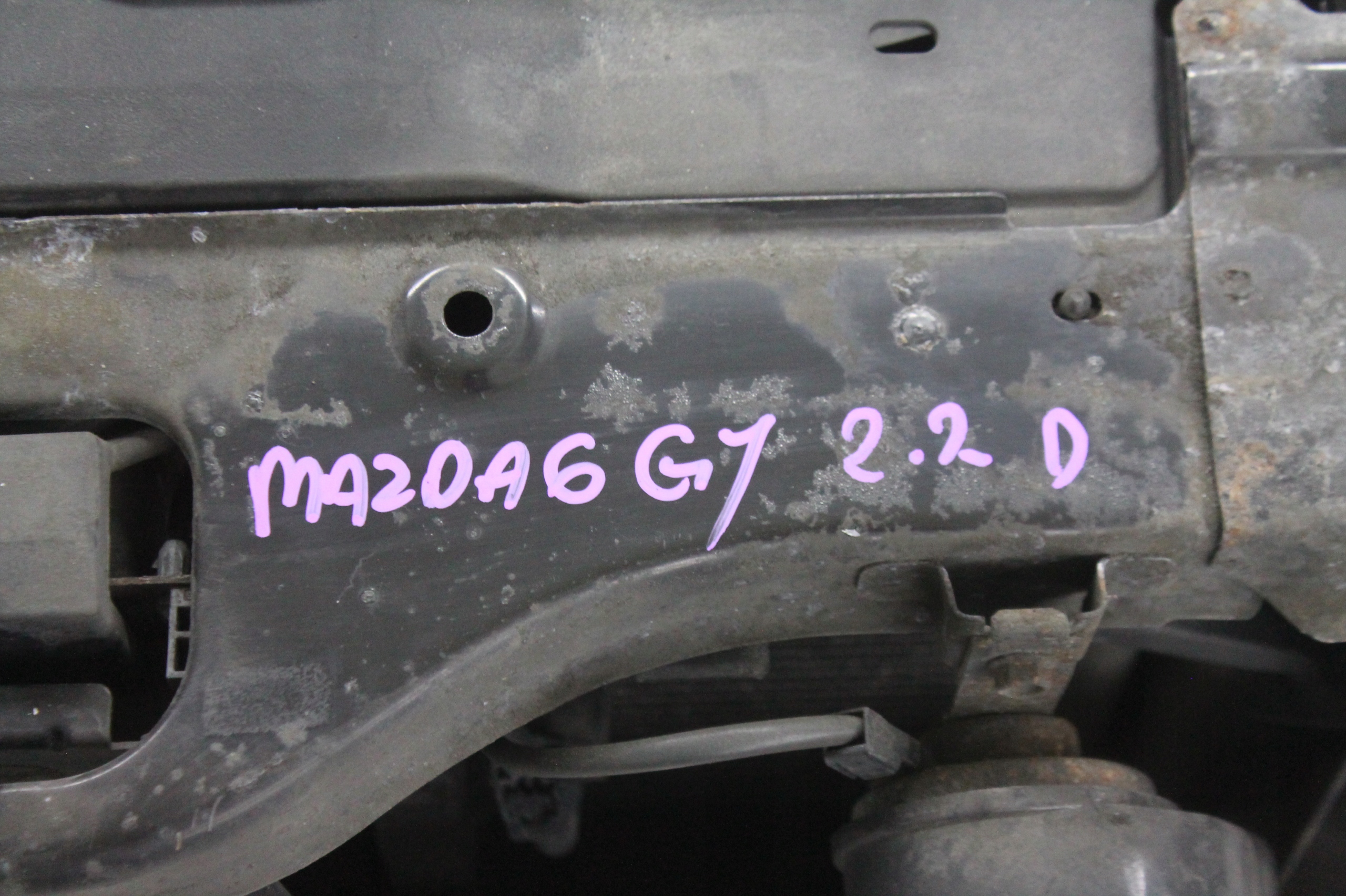 support panel for radiators KOMPLET 2.2 SKYACTIV-D MAZDA 6 GJ 12