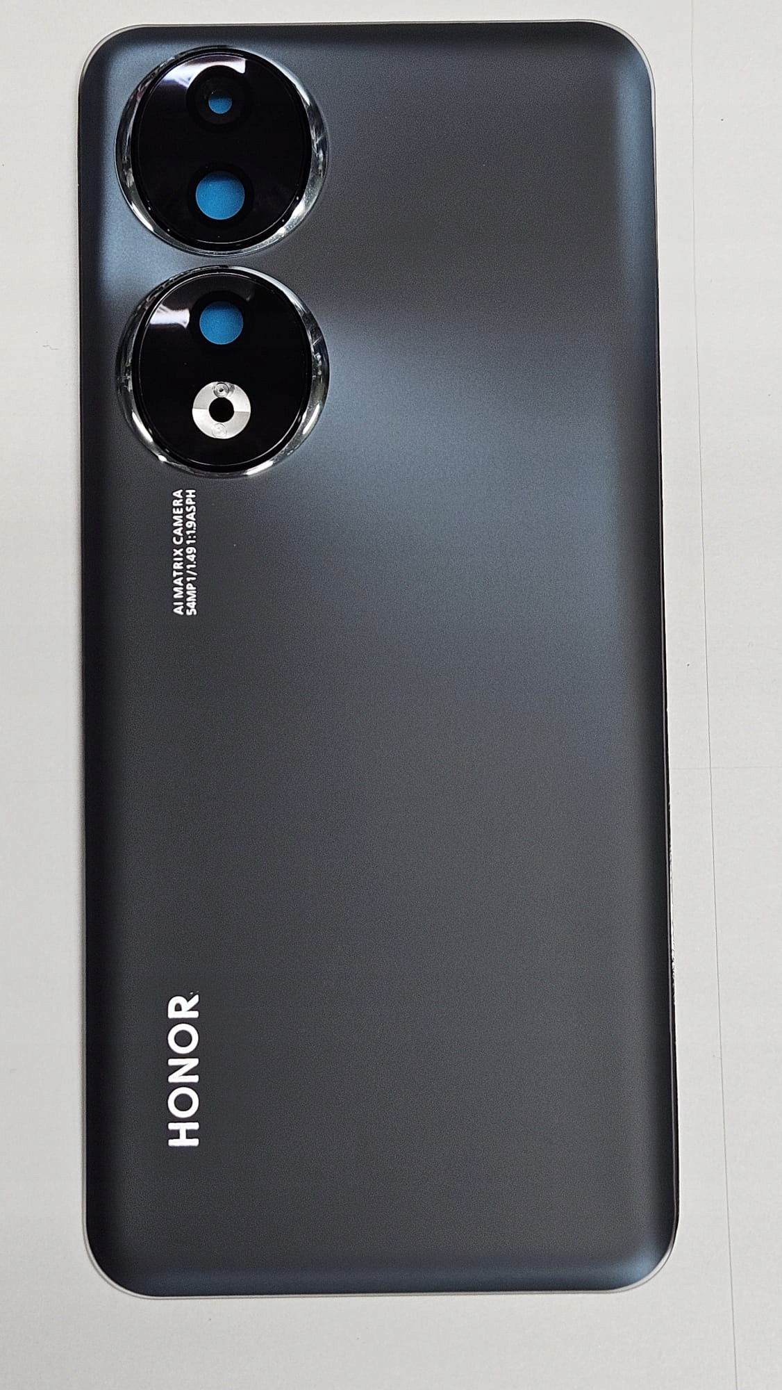 Klapka baterii , tył Honor 90 zielony z szybką kamery i taśmą montażową