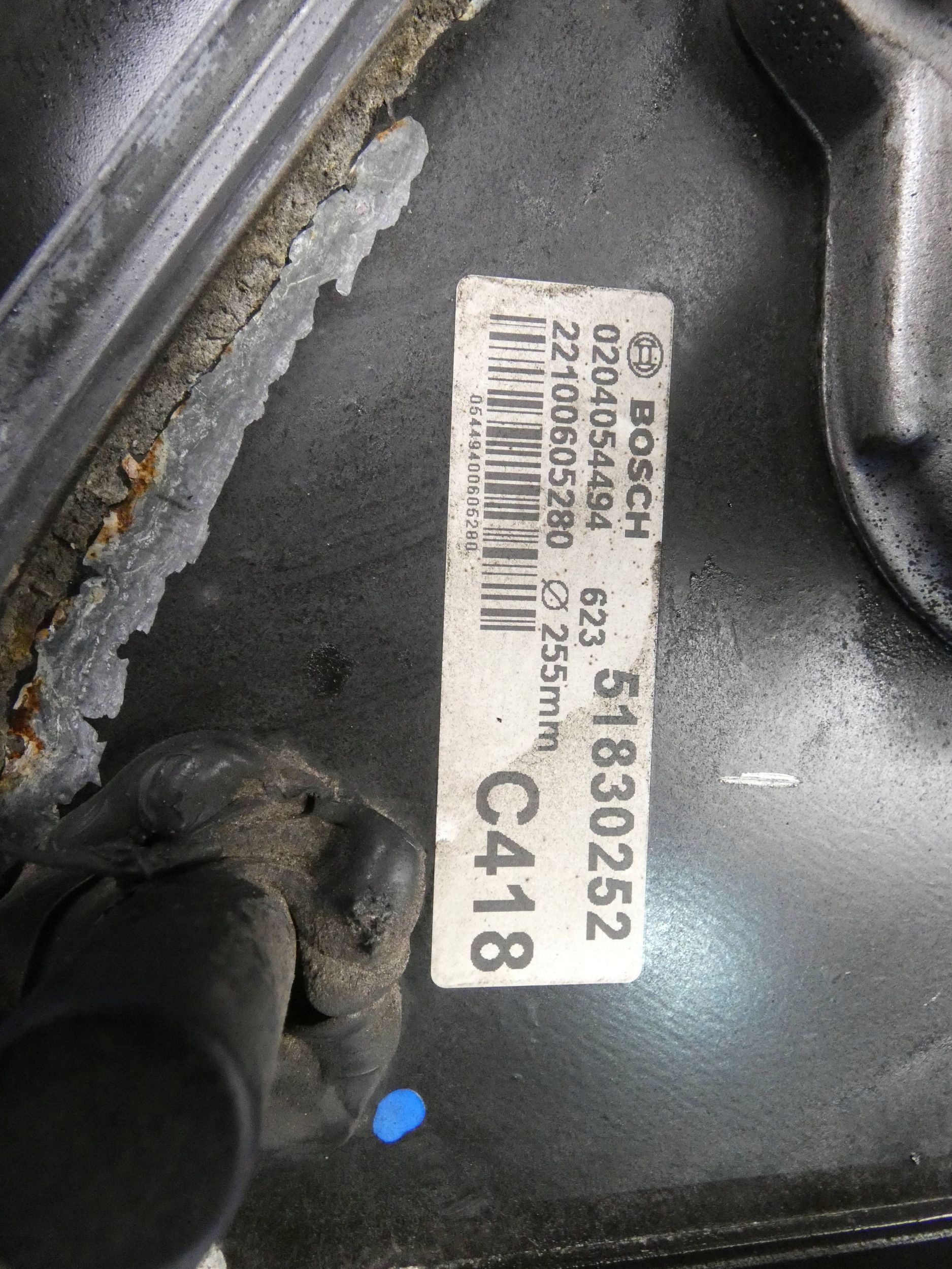 FIAT 500X 500 X servo control brakes