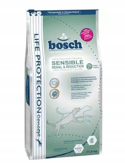 Levně Bosch Sensible Renal & Reduction – suché krmivo pro dospělé psy
