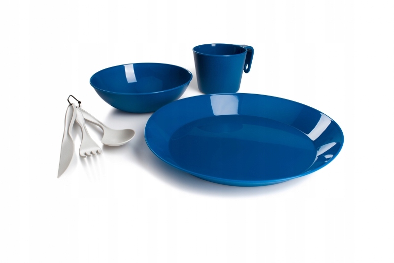 Lehká sada nádobí Gsi Cascadian 1 Person Table Set Modrá