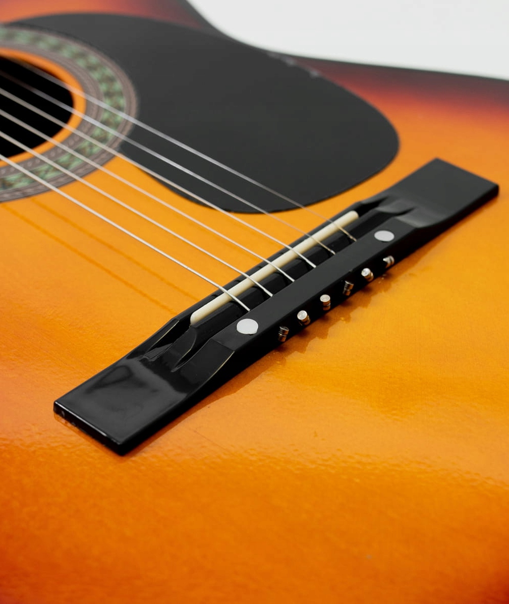 GITARA AKUSTYCZNA PEŁNOWYMIAROWA 4/4 MODENA K-30 + AKCESORIA + TUNER BURSZ. Model E-30