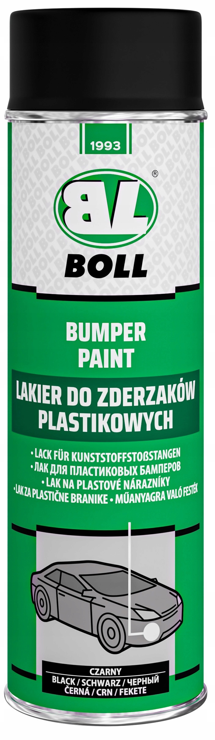Boll Lakier do zderzaków plastikowych 500ml Czarny