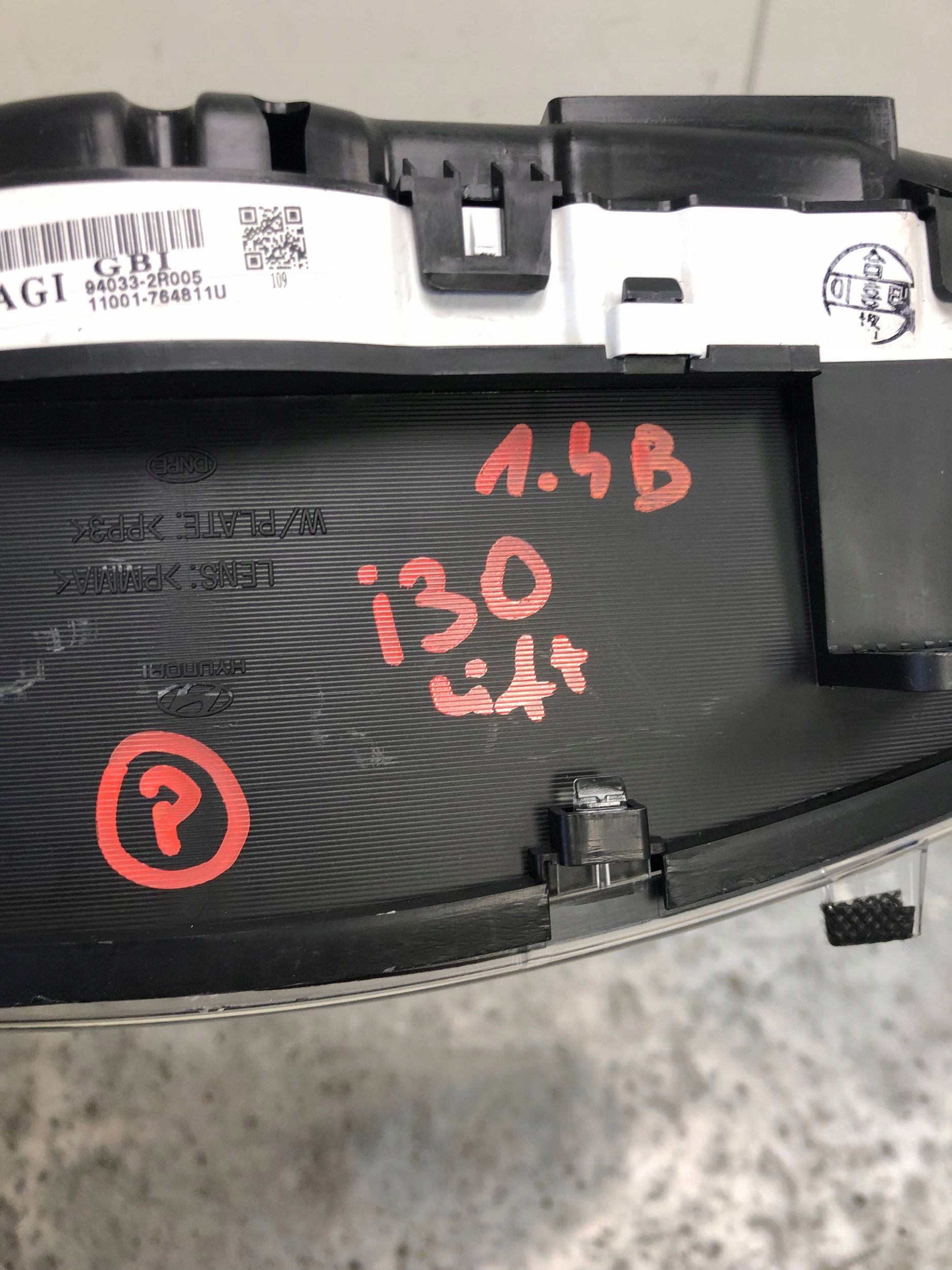 dials dials HYUNDAI I30 LIFT 1.4B 940332R005