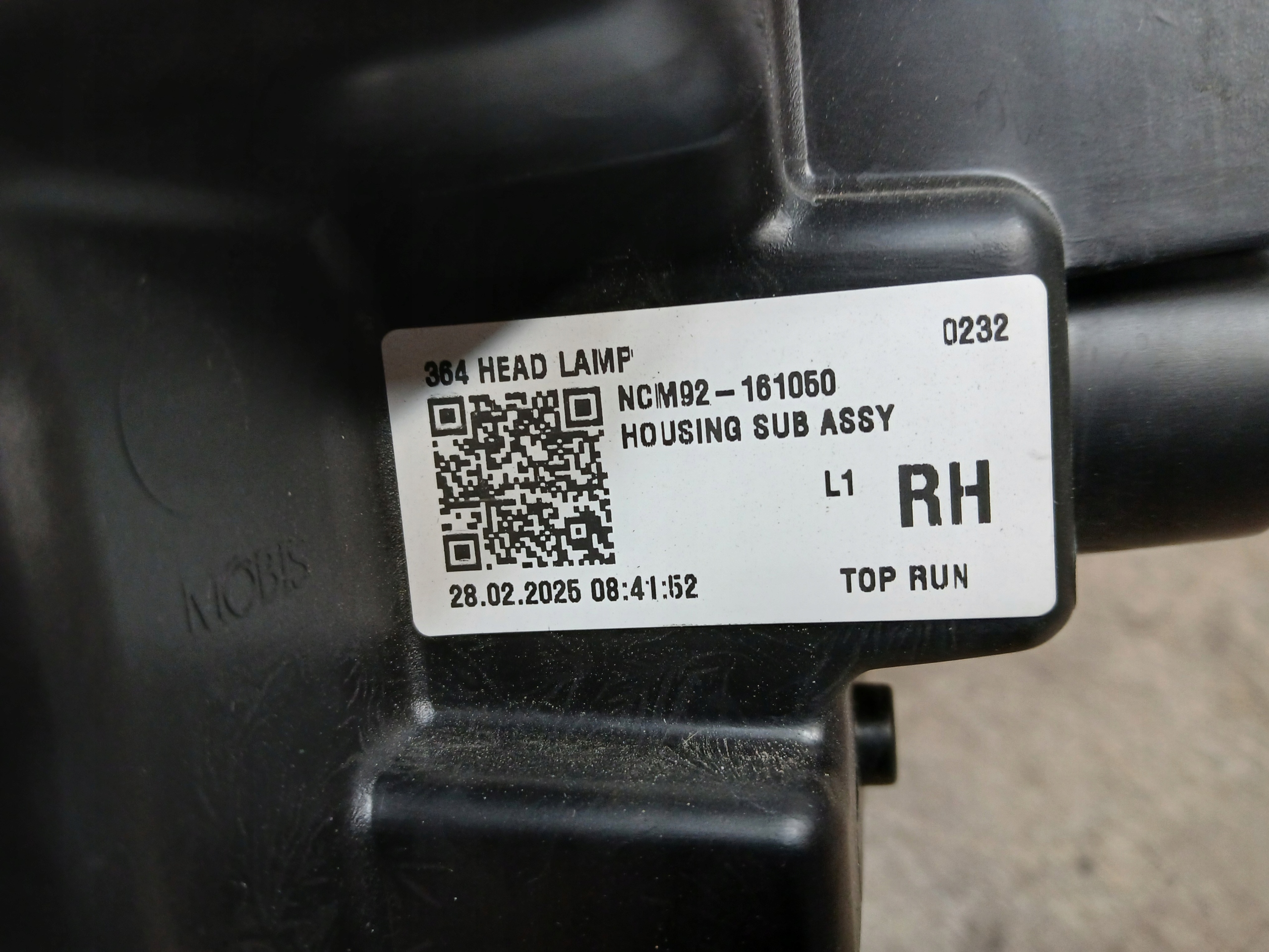 light front right FIAT 600 FULL LED NCM92-161050