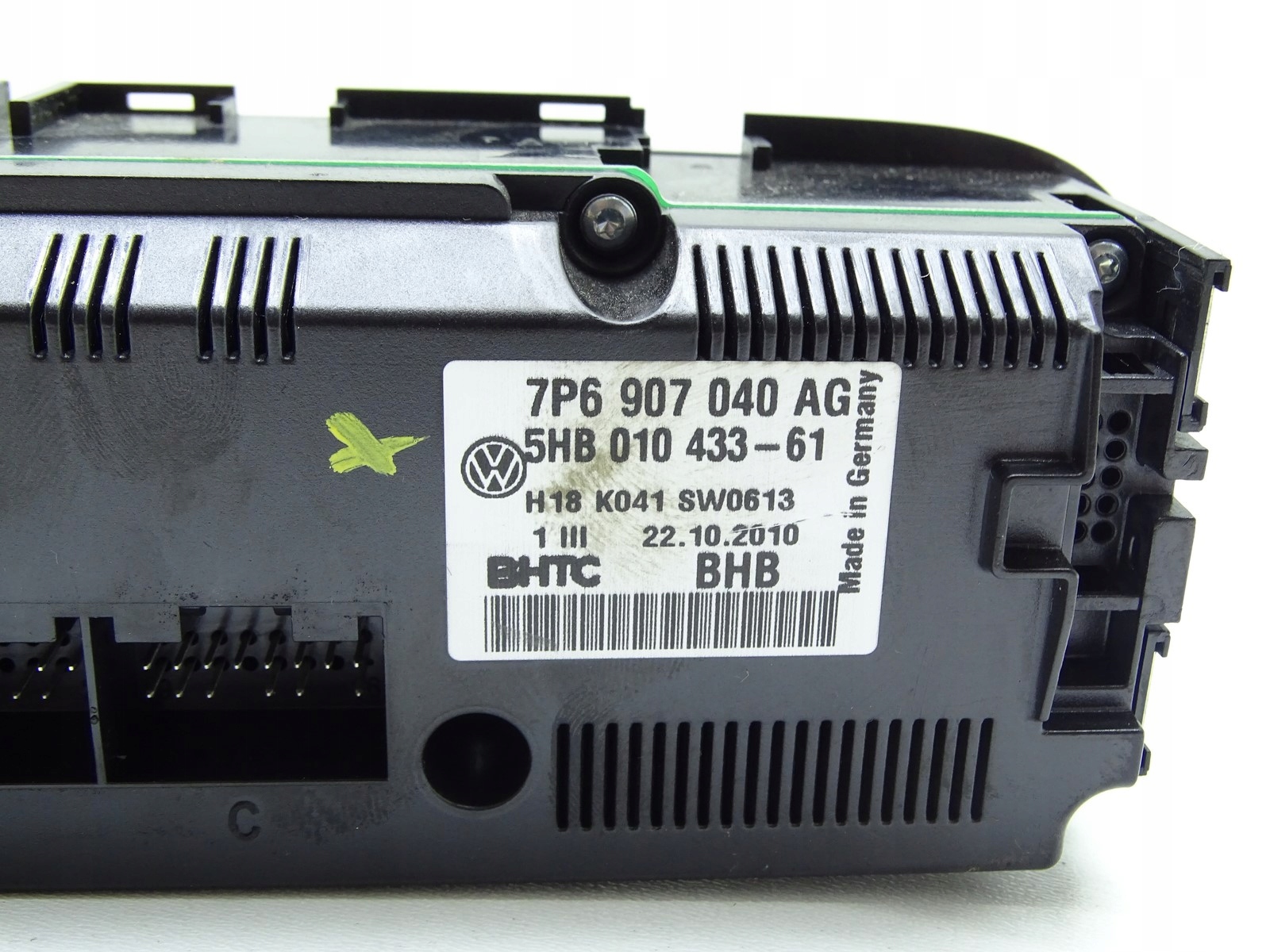 Unite commande clima Bouches buses VW TOUAREG II 7P 7P6907040AG