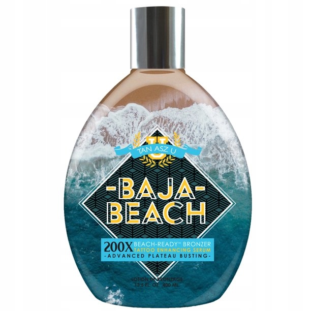 Tan Asz Baja Beach 200X Bronzer Balzam na opalování tattoo enhancing serum
