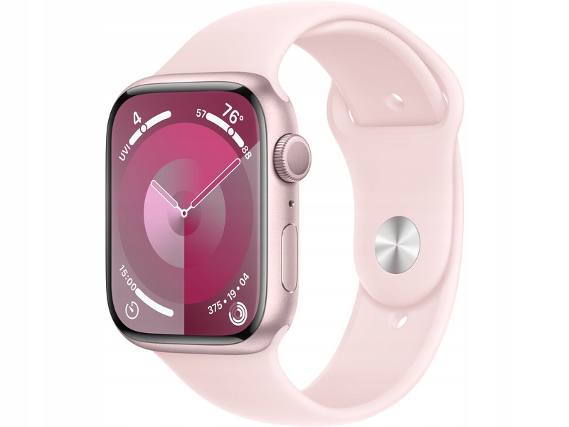 Smartwatch APPLE Watch 9 GPS 45mm Różowy M/L