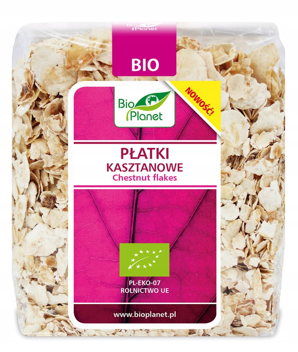 Levně 2x Bio Planet Kaštanové vločky Bio 300 g