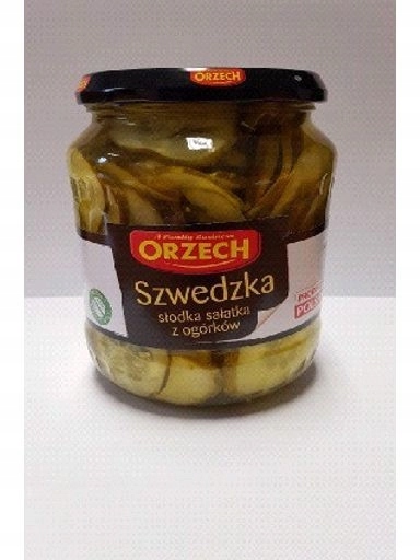 Levně 6 x Švédský ořechový salát z okurek 710 g