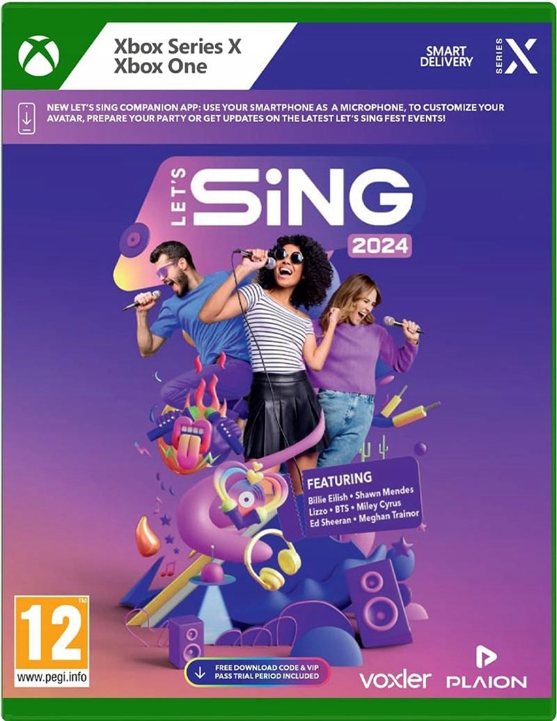 LET'S SING 2024 [GRA XBOX SERIES X]