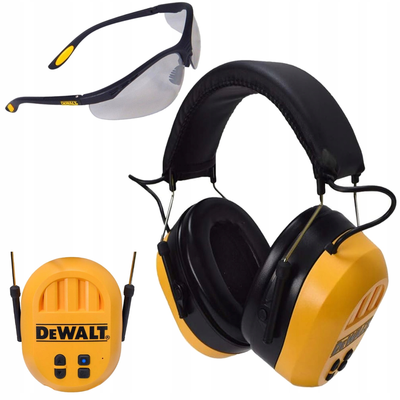 Słuchawki przeciwhałasowe DeWalt Słuchawki ochronne z Bluetooth
