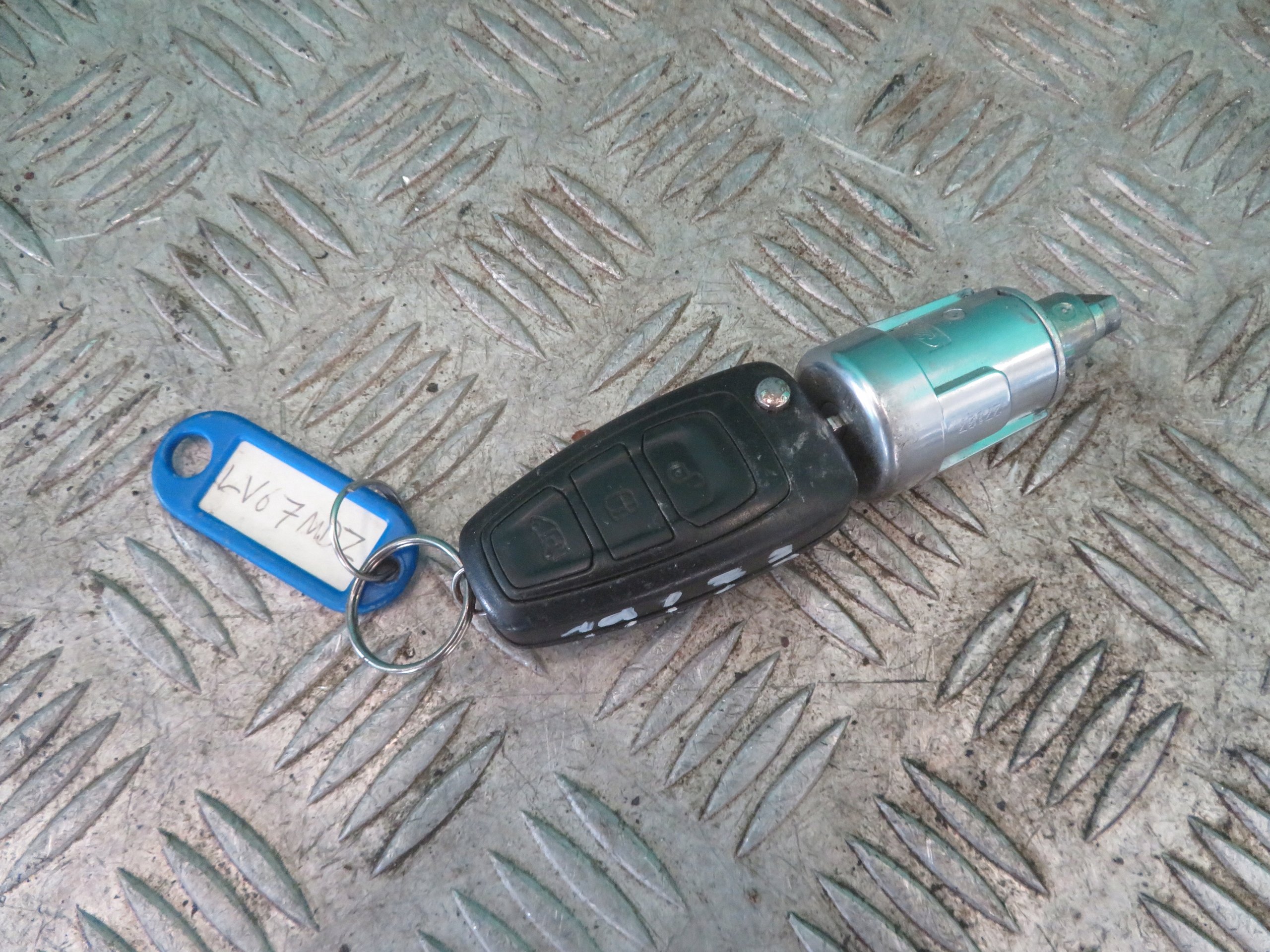 key ignition FORD TRANSIT MK8 17R