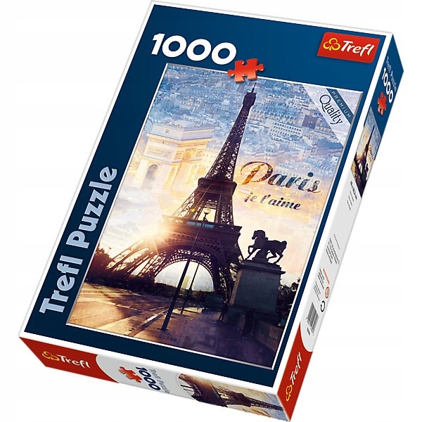 

Trefl Puzzle 1000 El Paryż O Świcie Francja Paris