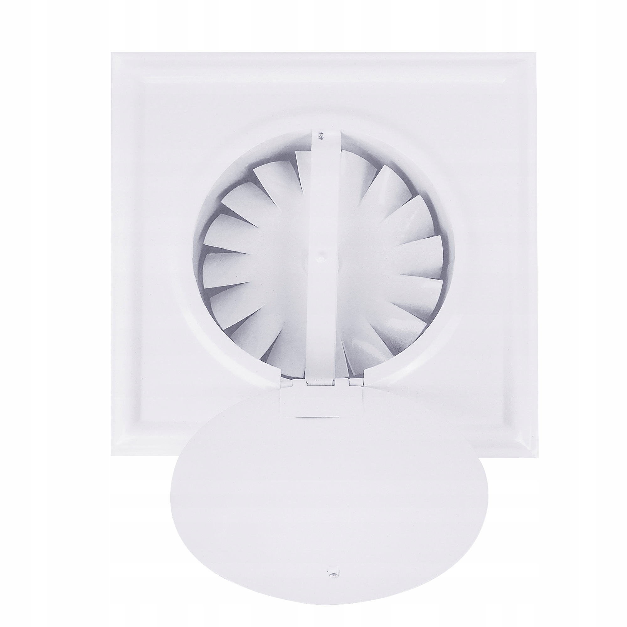 KRATKA WENTYLACYJNA Z WIATRAKIEM KLAPKĄ fi 110 Marka Awenta