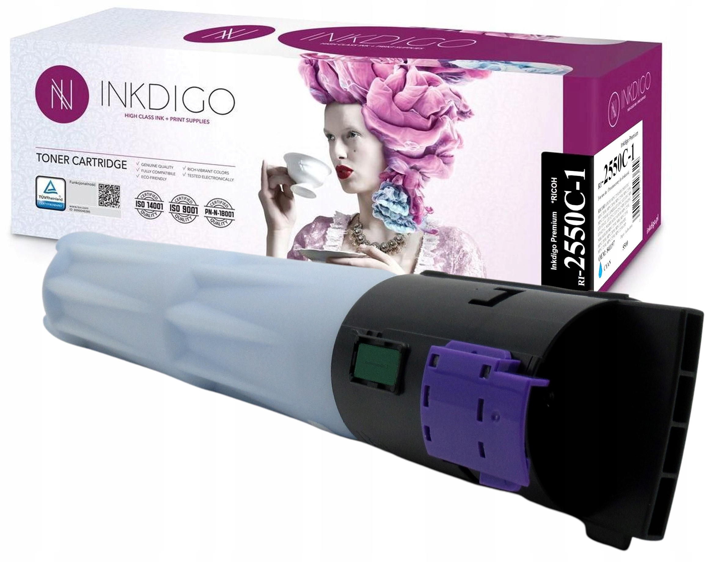 Toner pro Ricoh Aficio Mp C2030 2050 2530 náhradní