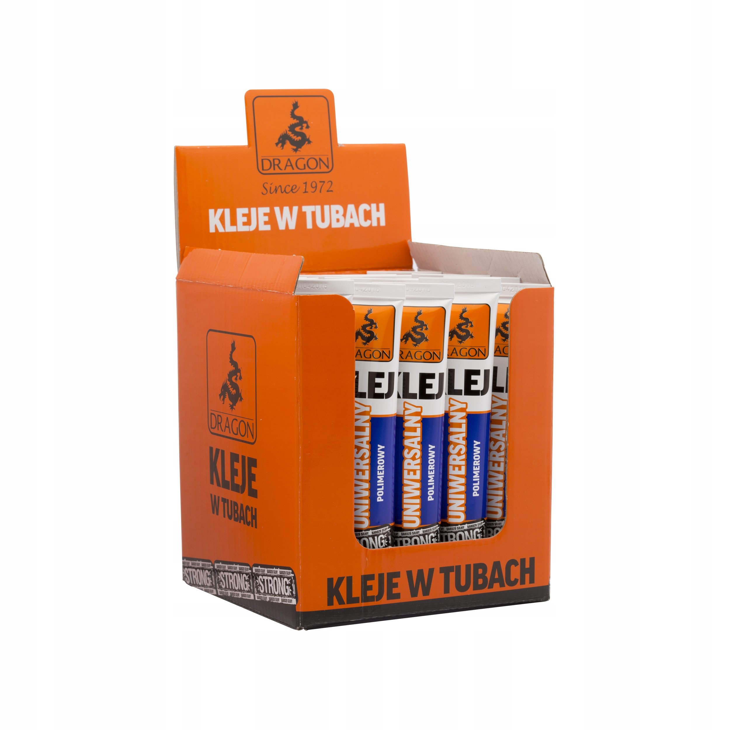 KLEJ UNIWERSALNY POLIMEROWY BEZBARWNY 50ml DRAGON Typ klej uniwersalny