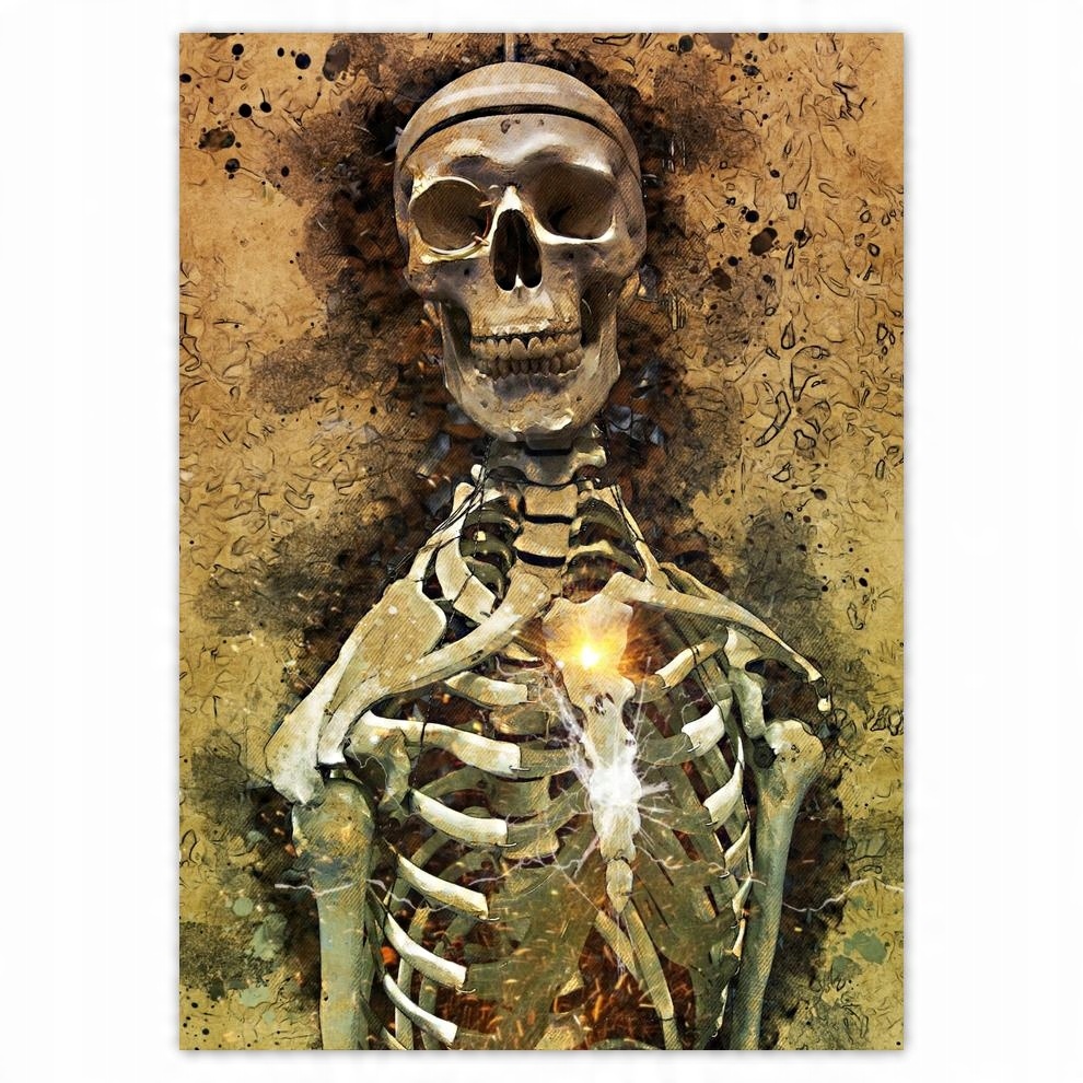 

Naklejki 50x70 Czaszka Śmierć Szkielet