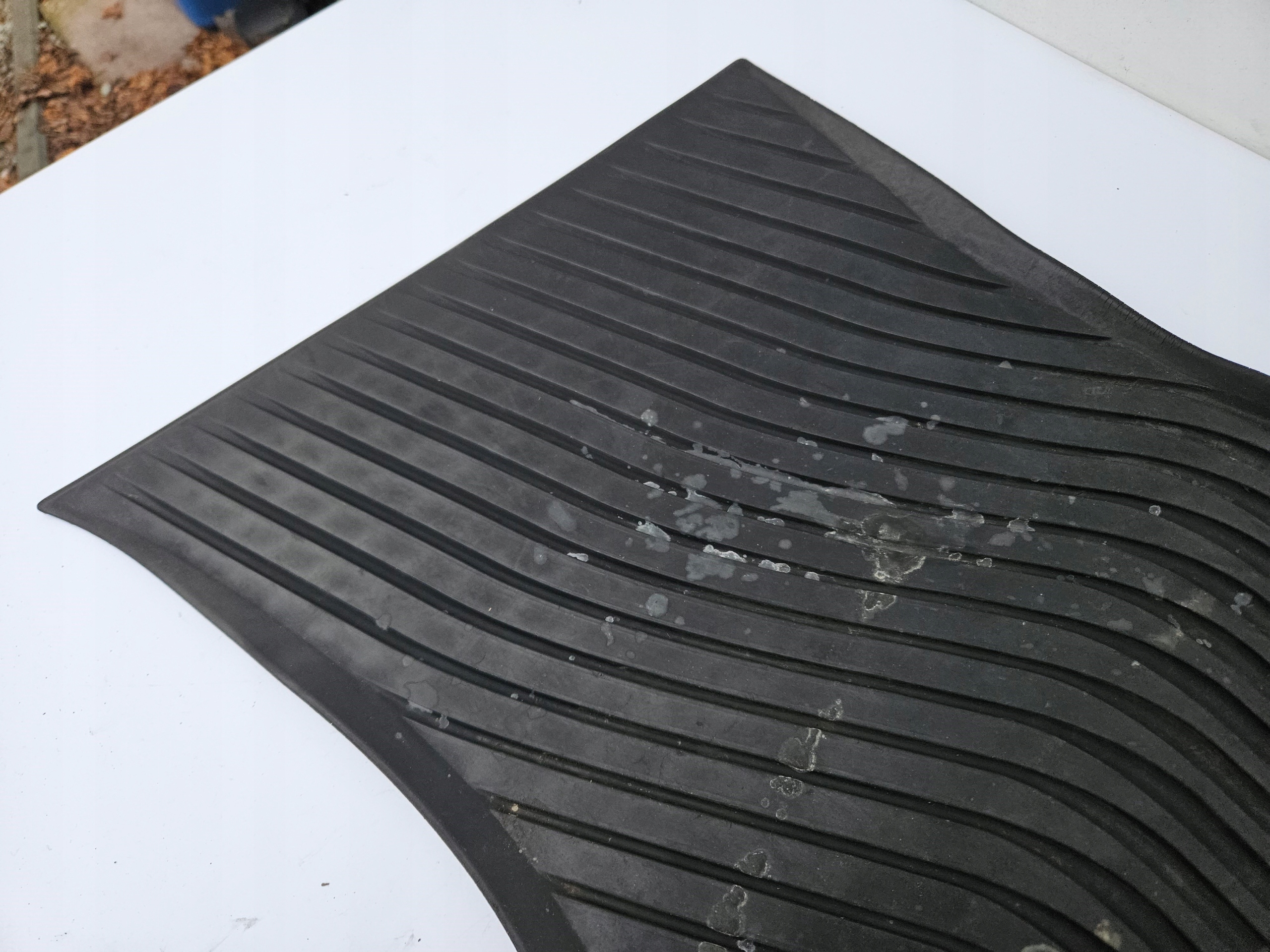 mat rubber right front of the passenger AUDI A7 C7 4G ORI