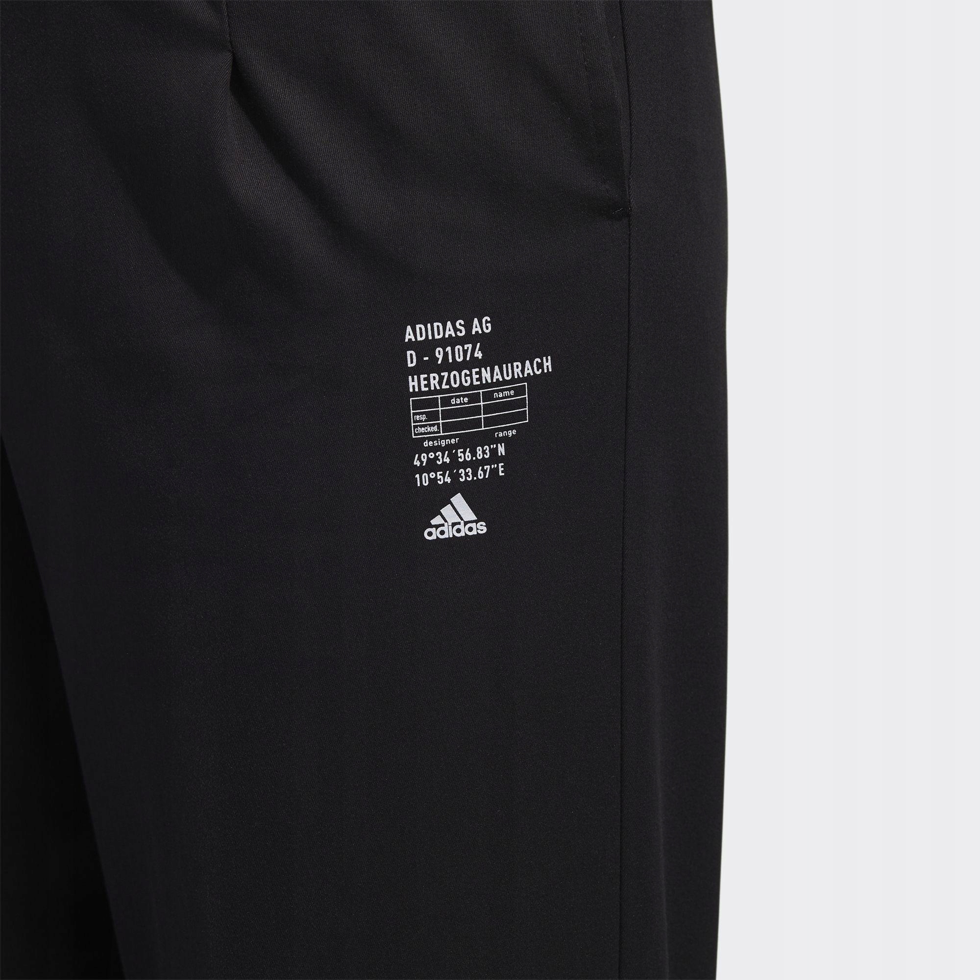 SPODNIE DRESOWE DAMSKIE JOGGERY GF0117 ADIDAS M Kolor czarny