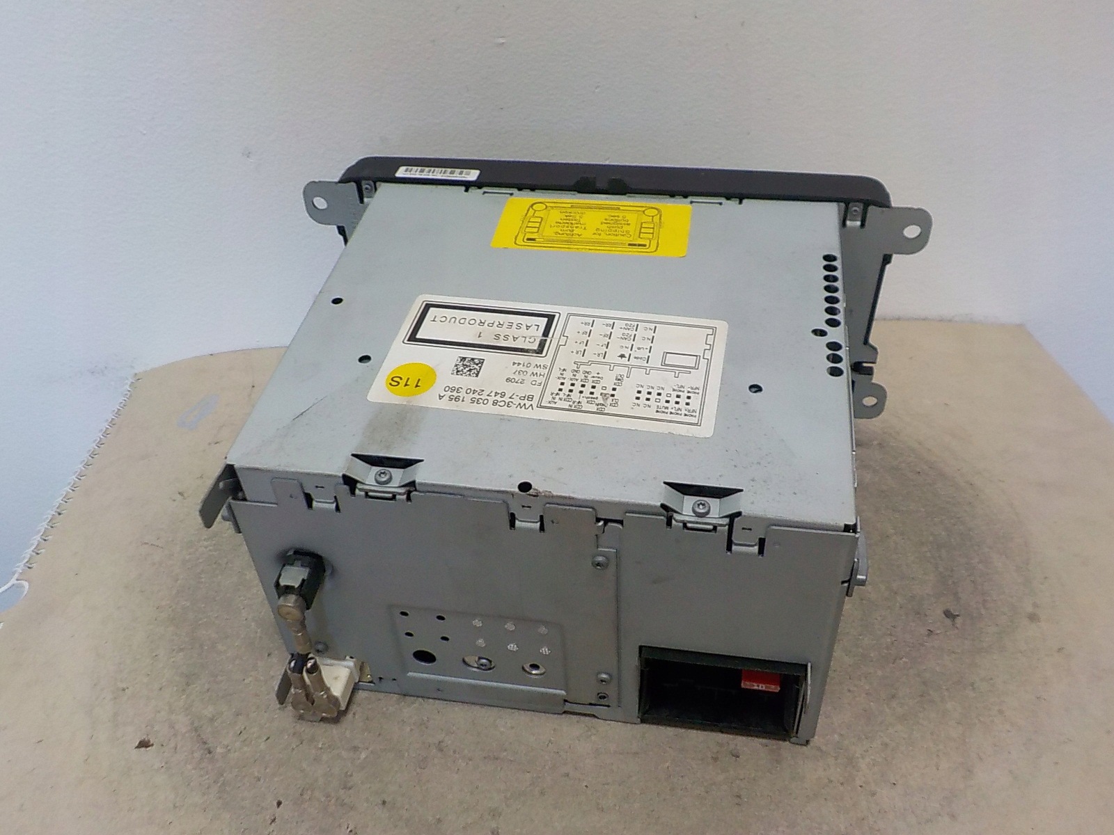 VW GOLF VI TIGUAN RADIO fabbrica DAB 3C8035195A