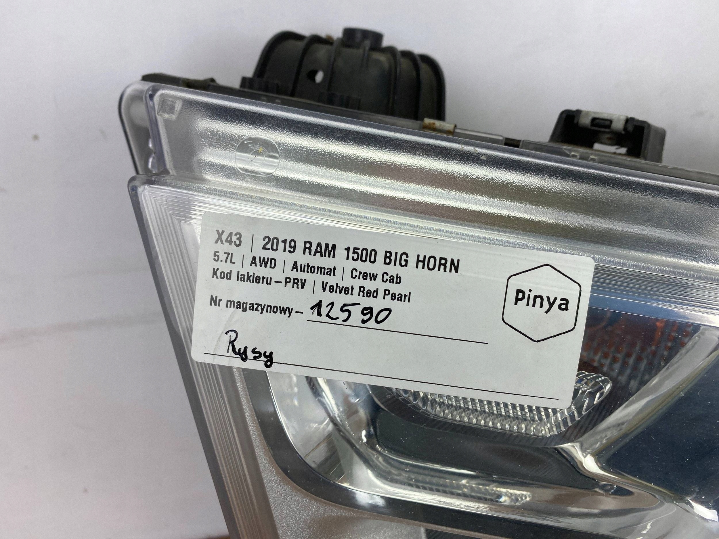Reflektor light front left Dodge Ram 1500 2019+