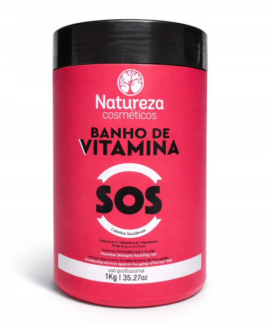 Maska Na Vlasy Natureza Sos Banho De Vitamina 1KG Botoks My_hair_pl
